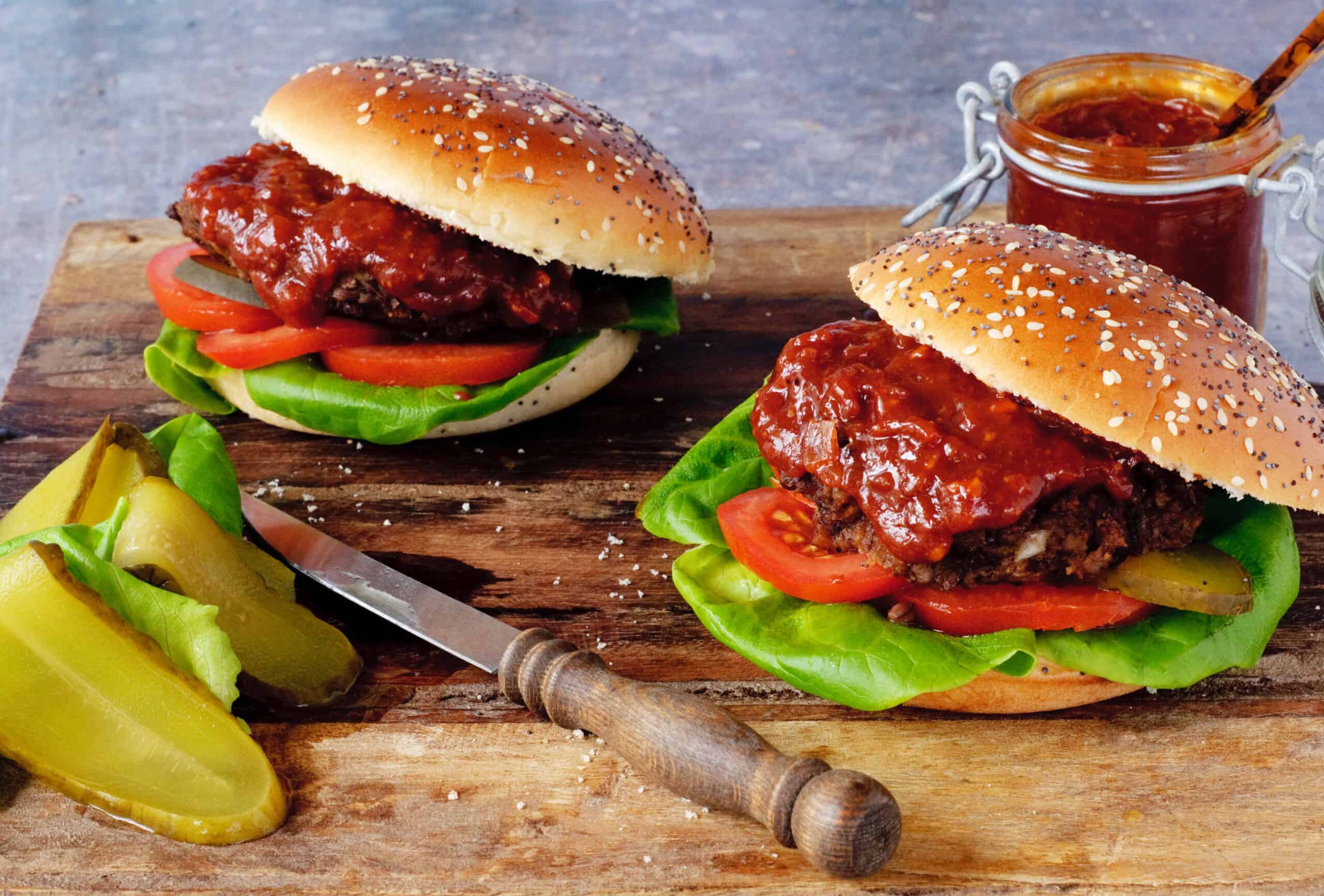 oppakken slepen vitaliteit Vegetarische burger met vleessmaak - It's Not About Cooking