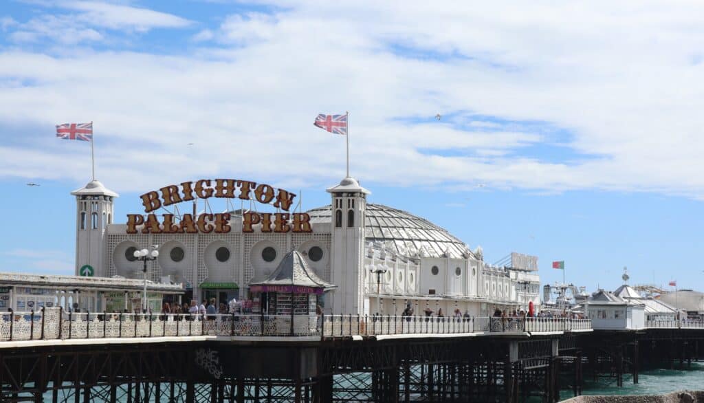 Brighton een paleis & pier