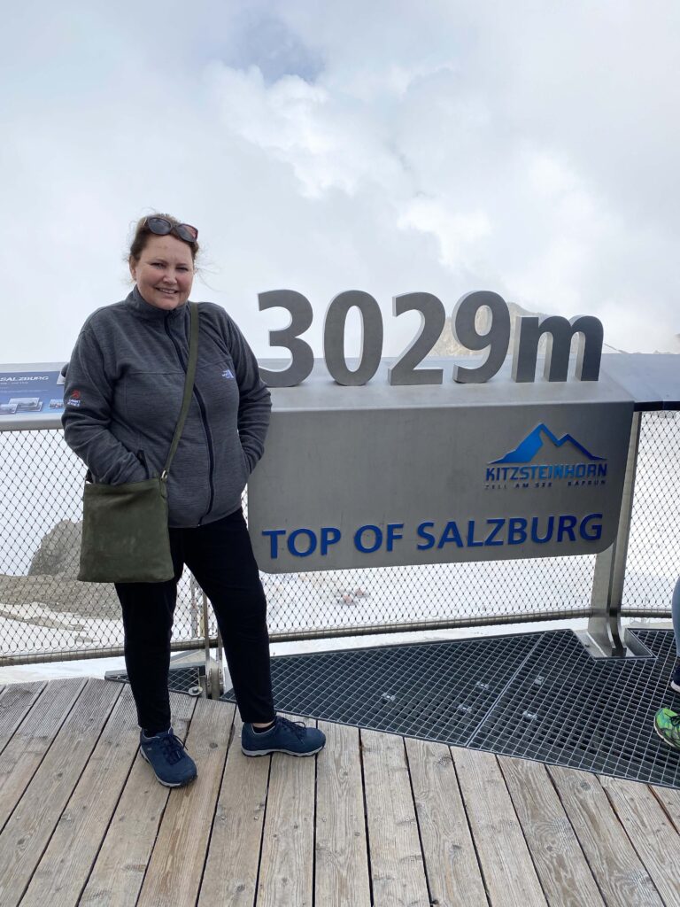 Oostenrijk Kitzsteinhorn, hoogste punt van regio Salzburg
