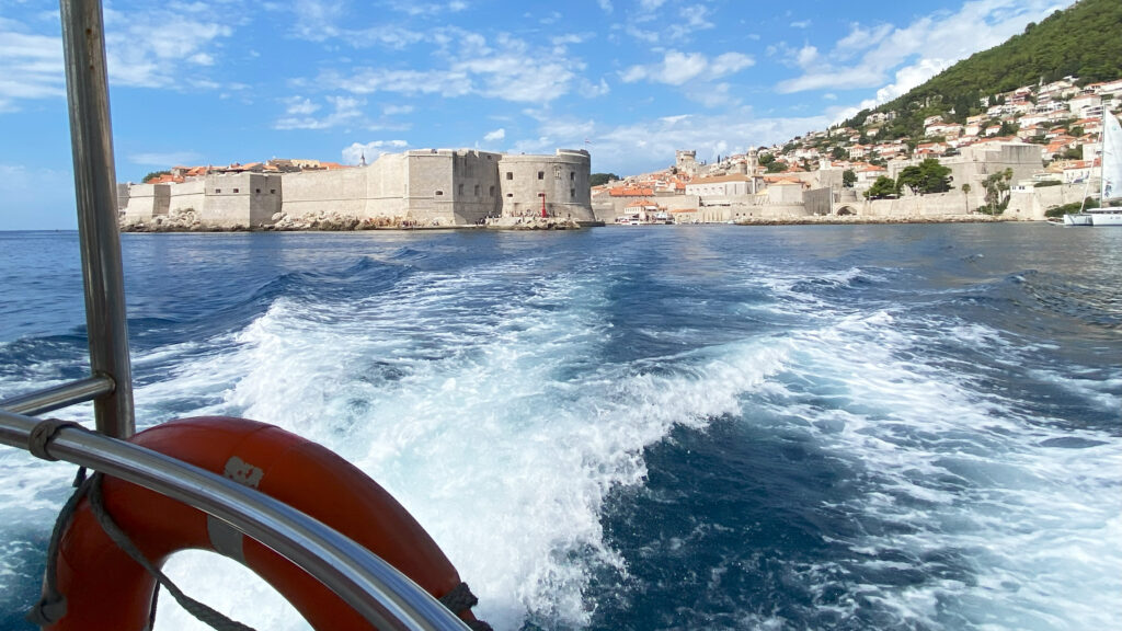 Met de watertaxi vanuit Dubrovnik naar Cavtat