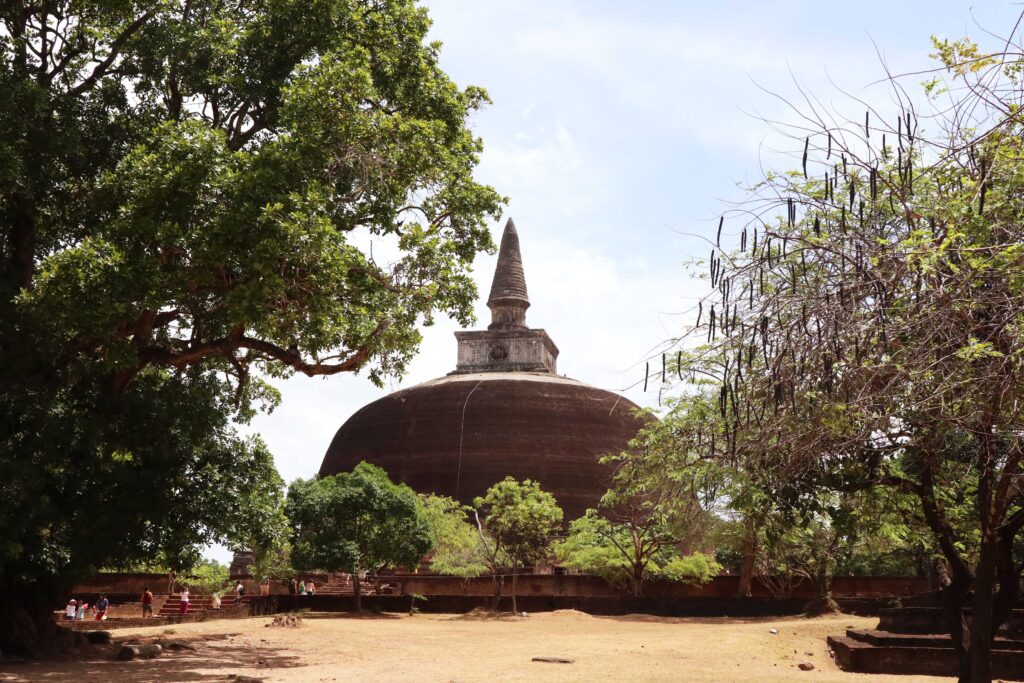 Tempel van Polonaruwa Sri Lanka